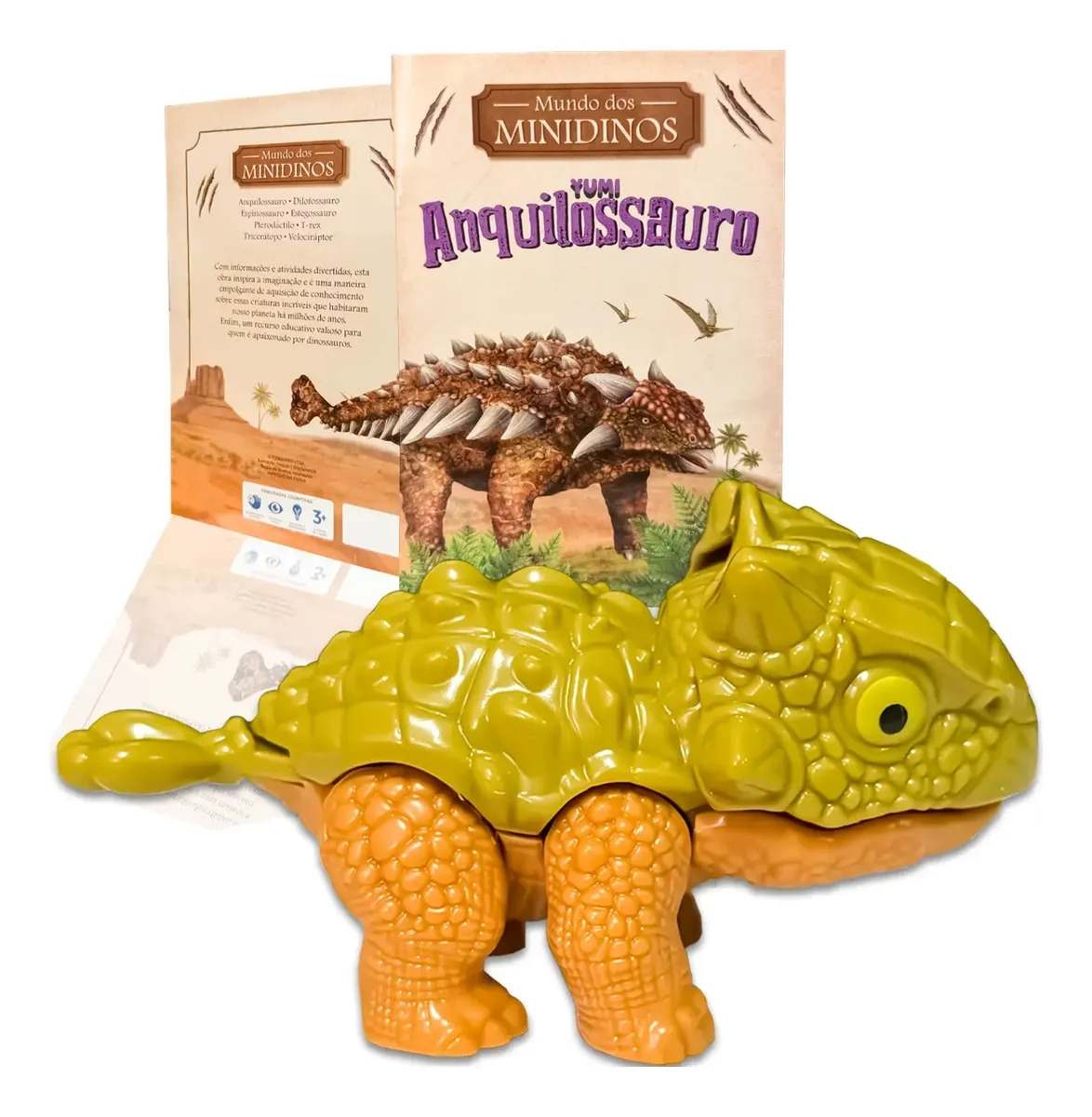 LIVRO MUNDO DOS MINIDINOS
